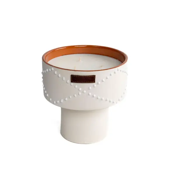 Svijeća Bougie Coupe Nomad Blanc M dattes
