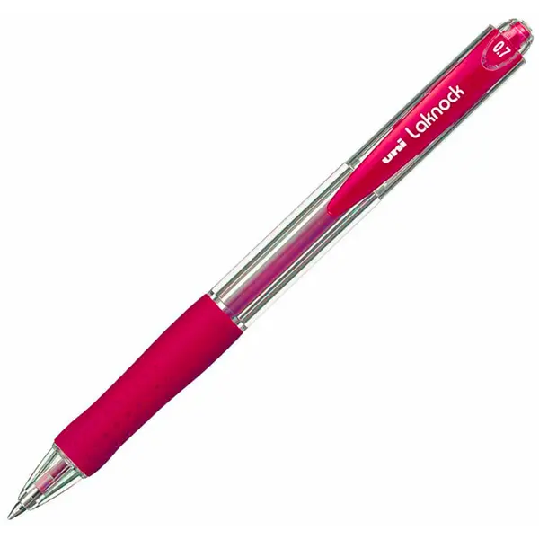 Kemijska olovka UNI SN-101 Laknock crvena