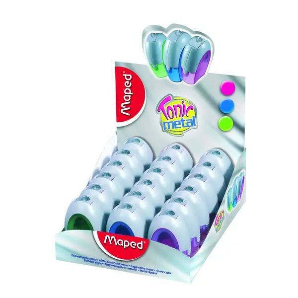 Šiljilo metalno u PVC kutiji MAPED 506800 Tonic
