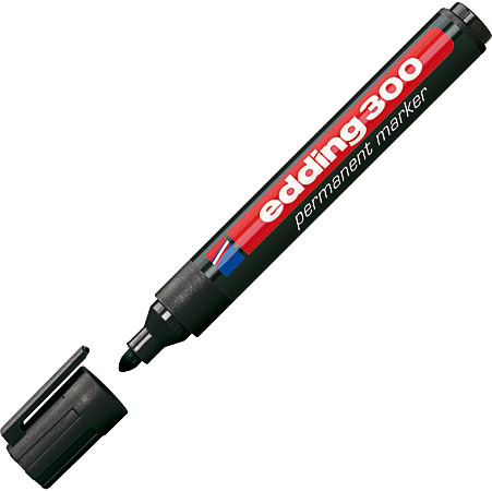 15507 Paletmarker permanentni O.V.  1,5-3 mm EDDING 300  crni
