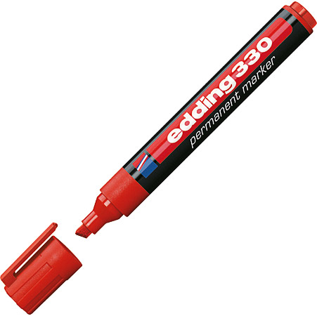 Paletmarker permanentni K.V.  1-5 mm EDDING 330 crveni