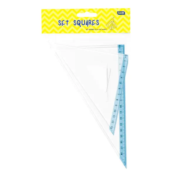Trokut EDUCA 25cm / 45*+60* veliki set 2/1