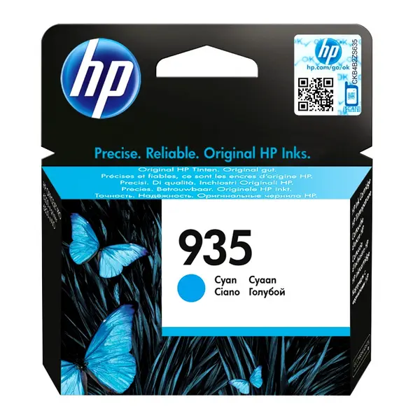 Tinta HP C2P20AE (OJ Pro 6230 ePrint) No.935 cyan 400 str.