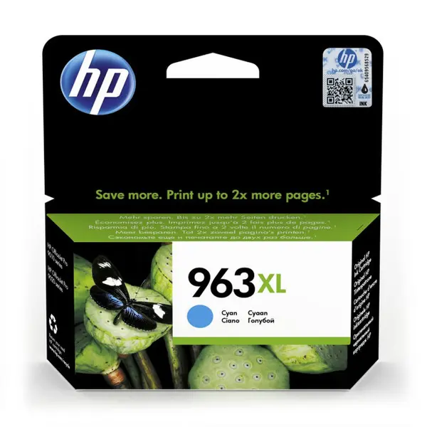32817 Tinta HP 3JA27AE (OJ Pro 9012) No.963XL cyan 1600 str.