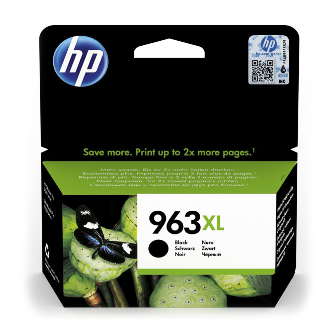 Tinta HP 3JA30AE (OJ Pro 9012) No.963XL black 2000 str.