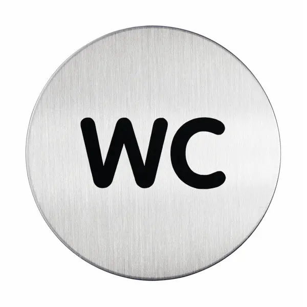 Slikovne oznake promjer 83 mm WC DURABLE 4907