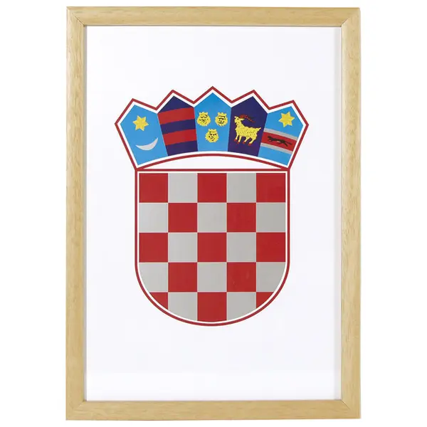 Grb RH 30x40cm, drveni okvir