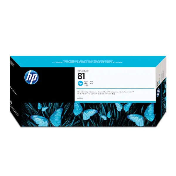 Tinta HP C4931A (5500) No.81 cyan 1000 str. (680ml)