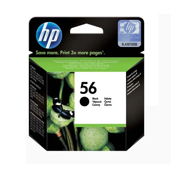 Tinta HP C6656AE (PSC21xx) No.56 black 450 str. (19 ml)