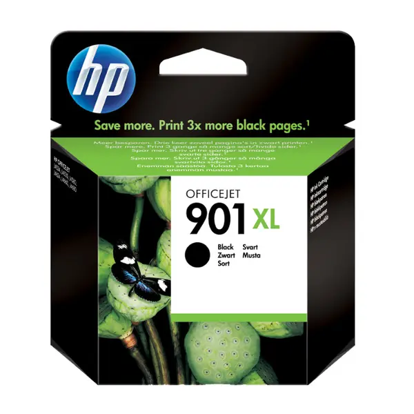 Tinta HP CC654AE (OJ4580/4660/4680/4500) No.901XL black 700 str. (14 ml)