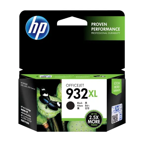 Tinta HP CN053AE (OJ6100/6600/6700/7610,7110) No.932XL black 1000 str.