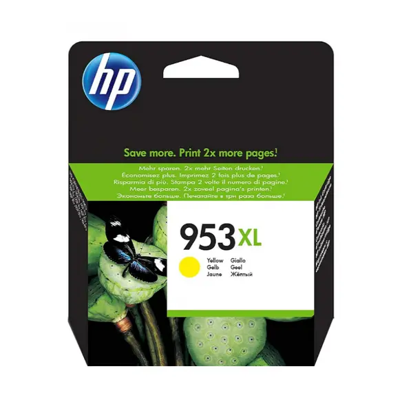 Tinta HP F6U18AE (OJPRO8210/8218/8710/8720/8730/8740) No. 953XL yellow 1600 str.