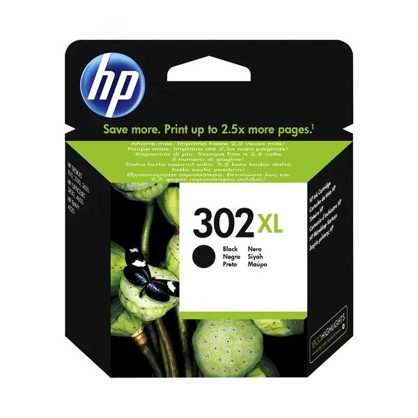 Tinta HP F6U68AE (HP DJ 1110/2130) No. 302XL black 480 str.