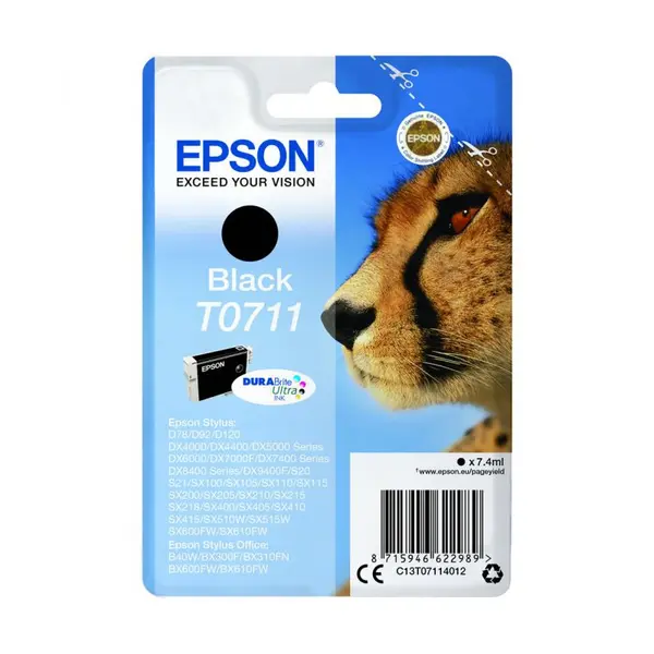 Tinta EPSON C13T071140 (D78/DX4050/5050/6050) black