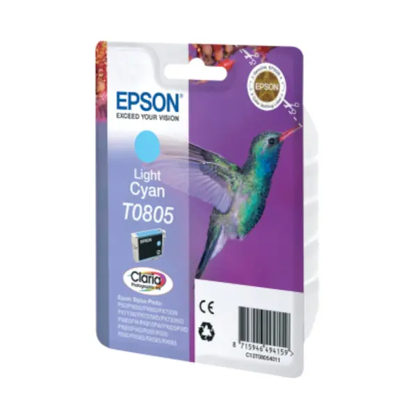 Tinta EPSON C13T08054021 (R265/360) light cyan