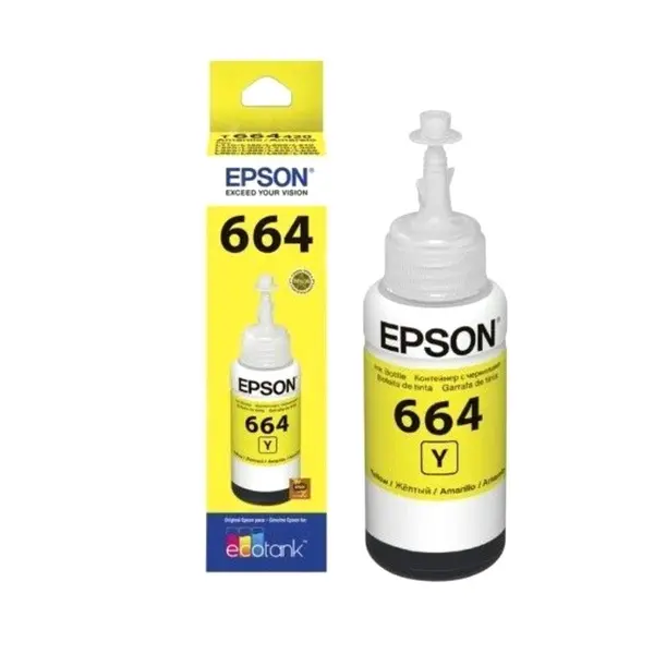 Tinta EPSON C13T66444A (L100/110/200) yellow