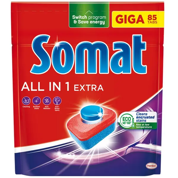 55340 Kuhinja-tablete za perilicu suđa SOMAT all in one 85/1