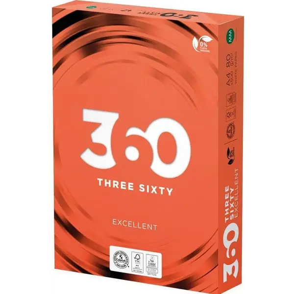 25653 Papir fotokopirni 360 EXCELLENT A3 80 g/m2 500l