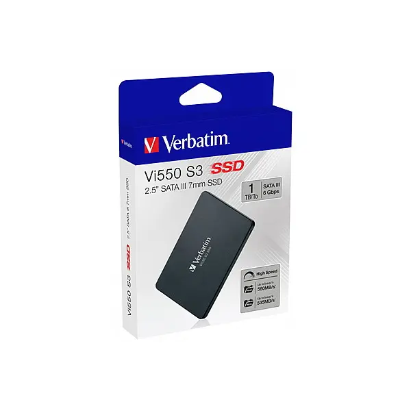 32898 Hard disk externi SSD VERBATIM 49353 USB 3.2 1TB crni