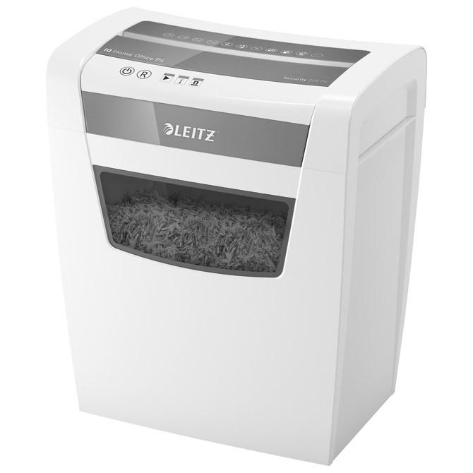 A-45155-15 Uništavač dokumenata 10L LEITZ 80090100 IQ Home bijelo/sivi