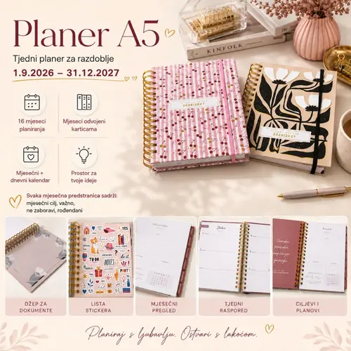 38100-11 Planer 2027. Cherry 16 mjeseci A5