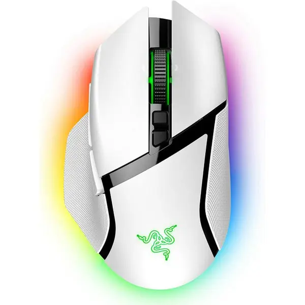 RZ01-04620200-R3G1 Razer Basilisk V3 Pro - Ergonomic Wireless Gaming Mouse - White Edition - EU Pac