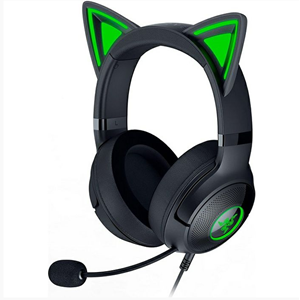 Razer Kraken Kitty V2 - USB Headset with RGB Kitty Ears - Black - FRML Packaging