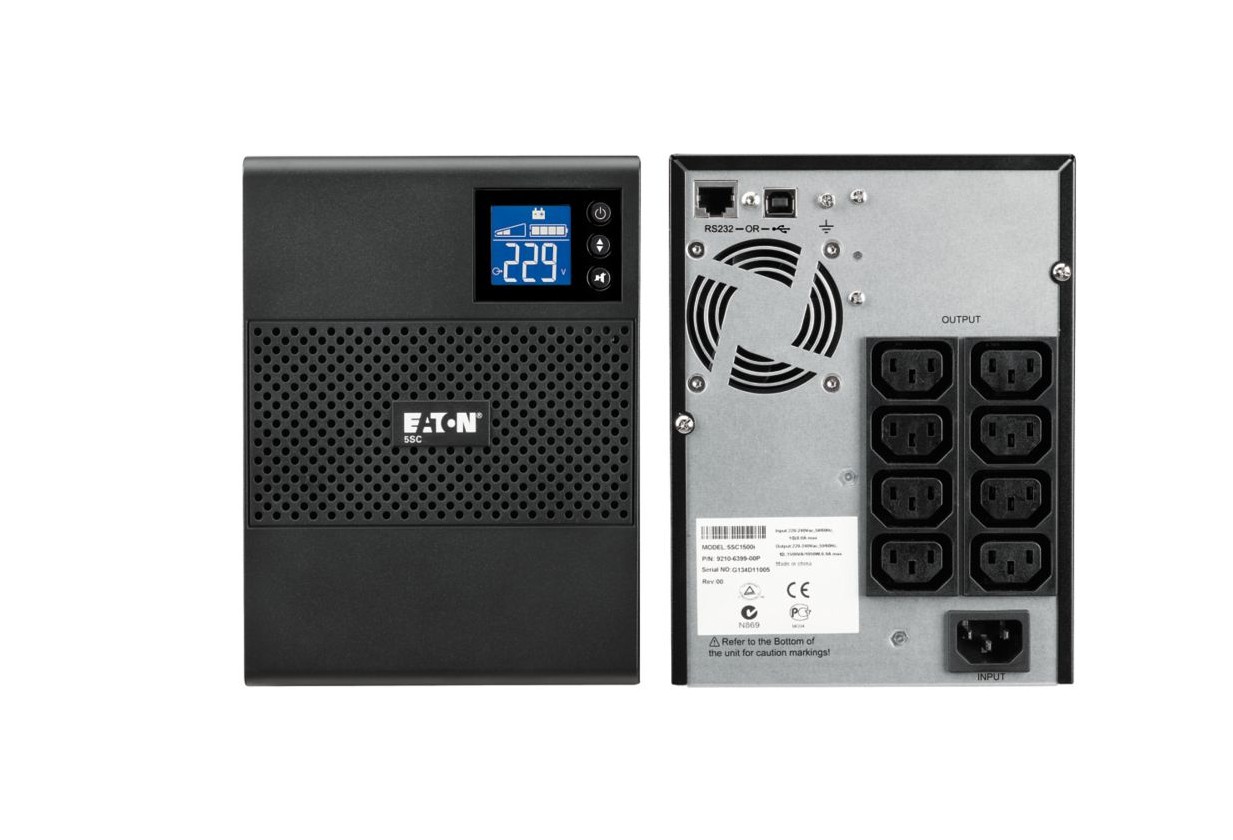 5SC1500I Eaton 5SC 1500i, 1500VA/1050W, 8xIEC/10A