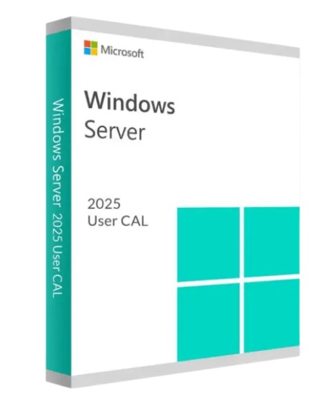 Microsoft 50-pack of Windows Server 2025/2022 User CALs (STD or DC), Cus Kit