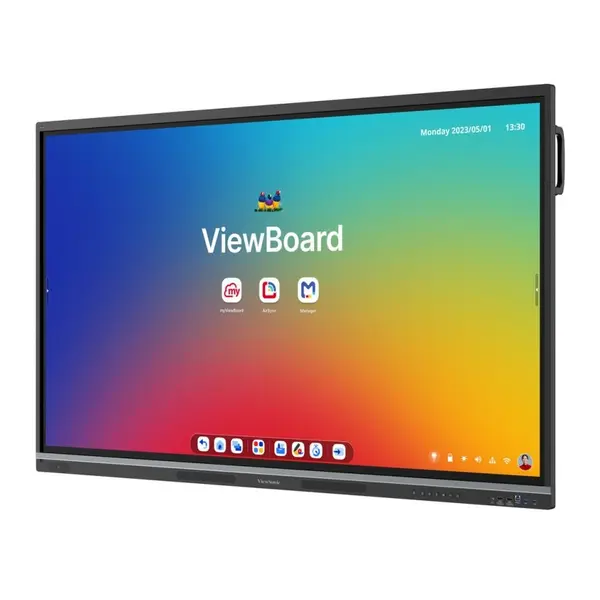 IFP6551-3C VIEWSONIC 65" 50 Multi touch, 9H, 500nits, 8GB RAM/128GB, Android 14, Black