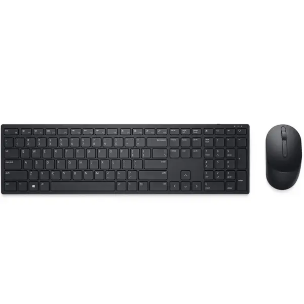 580-AJRU Dell Keyboard and Mouse Pro Wireless KM5221W - UK (QWERTY) - Black