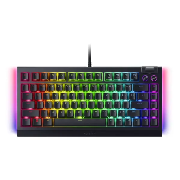 RZ03-05000100-R3M1 Razer BlackWidow V4 75% - Hot-swappable Mechanical Gaming Keyboard - US Layout
