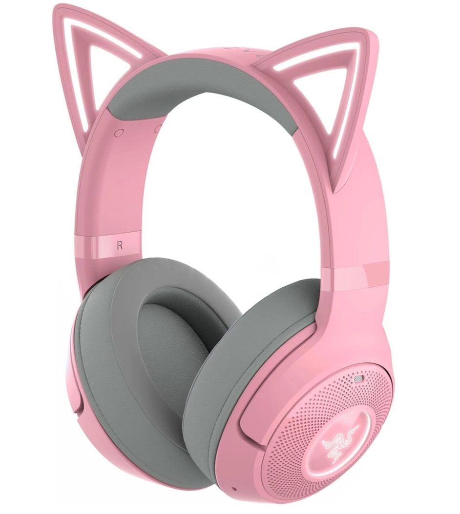 RZ04-04860100-R3M1 Razer Kraken Kitty V2 BT - Quartz Edition - Wireless Bluetooth RGB Headset