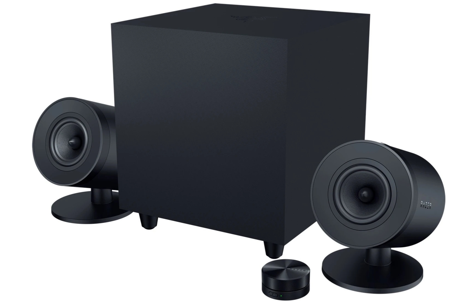 RZ05-04740100-R3G1 Razer Nommo V2 Pro - Full-Range 2.1 PC Gaming Speakers with Wireless Subwoofer -
