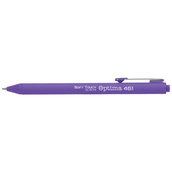 231626-EC Gel pen 0,7 OPTIMA Soft Touch 461 ljubičasta 100925 P12/144/1728