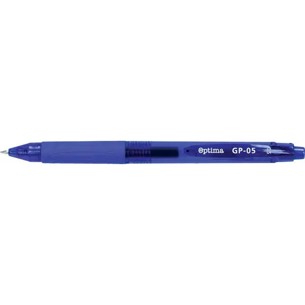 236117-EC Gel pen 0,5 OPTIMA GP-05  plava 120915 P12/144/864