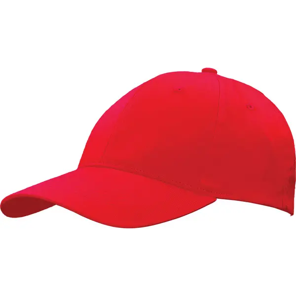 00049-EC Kapa BASIC 6 pamučna crvena, čičak 86199 P50/200