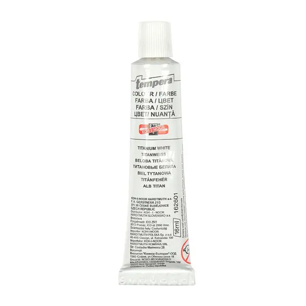 01781-EC Tempera 16ml bijela K-I-N P10/100