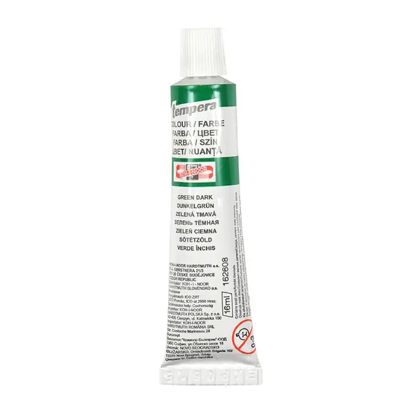 01785-EC Tempera 16ml tamno zelena K-I-N P10/100