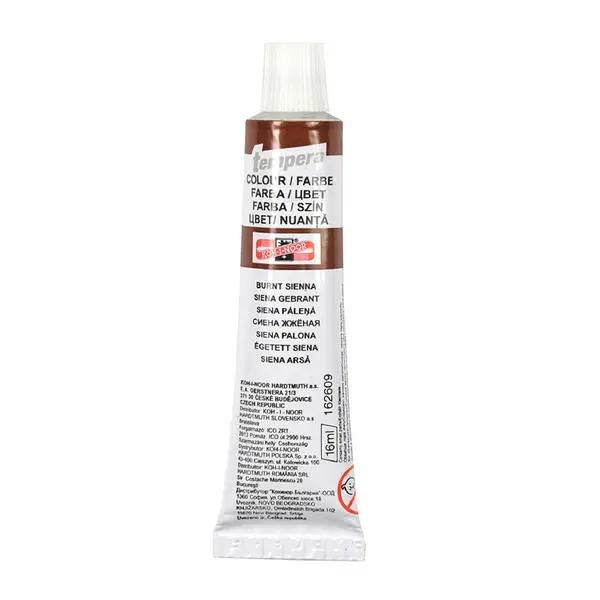 01790-EC Tempera 16ml smeđa K-I-N P10/100
