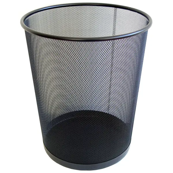03473-EC Koš za smeće žica okrugli 20L 22681 crni P20