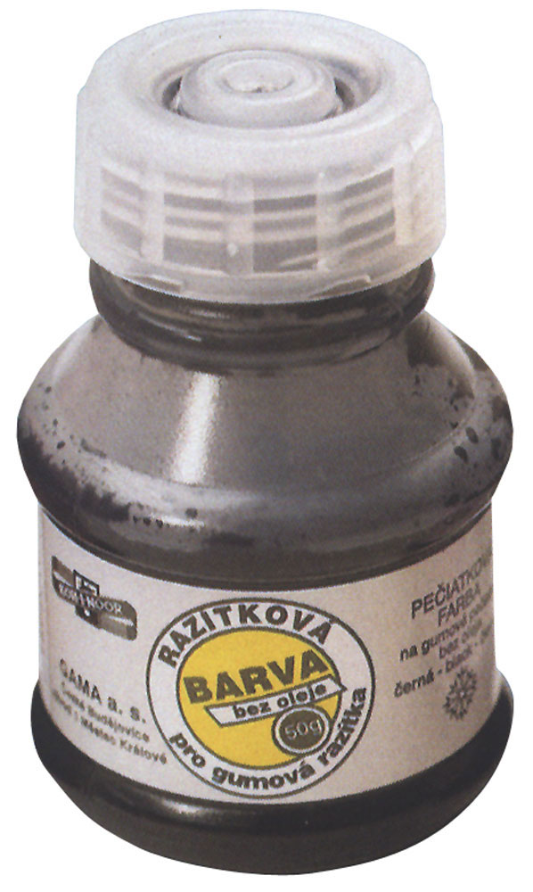 03767-EC Boja za žig 50ml CRNA K-I-N P10
