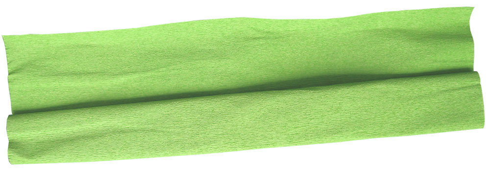 08474-EC Krep papir 60g 232 svijetlo zeleni 50x250cm P10/110 novo pak: P10/50