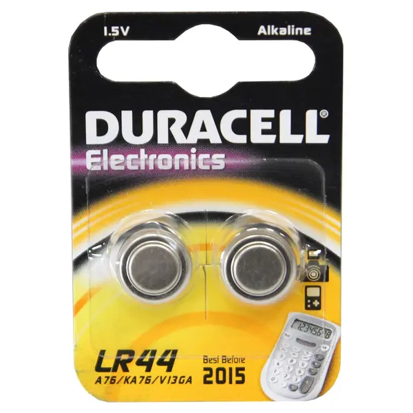 10905-EC Baterija DURACELL LR 44  2/1 alkalna bls P20