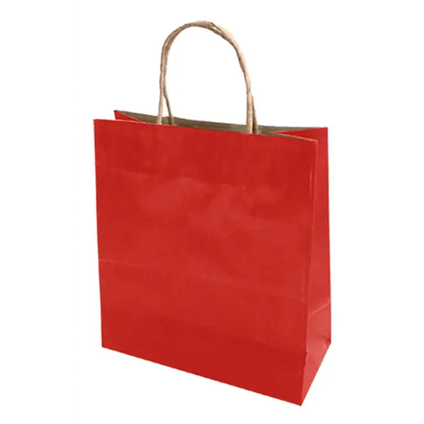 13886-EC Vrećica M natron-ručka crvena 22x10x25cm 71310 P10/250