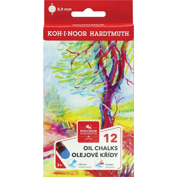 205718-EC Pastele uljne 12/1 školske Gioconda 9x60mm K-I-N 8312 P12/144