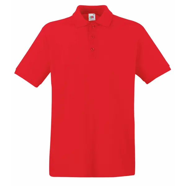 205942-EC Majica FOL Polo Premium KR 180g crvena   S P36