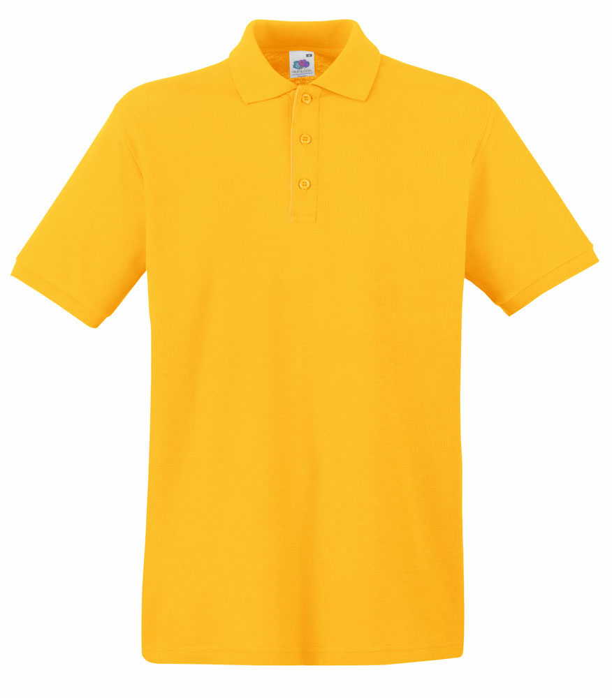 206308-EC Majica FOL Polo Premium KR 180g žuta Sun 2XL P36