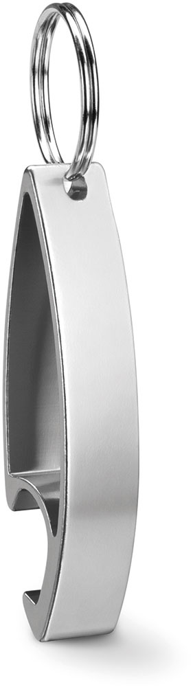 213350-EC Privjesak/otvarač za boce Open metalni srebrni P100/1000