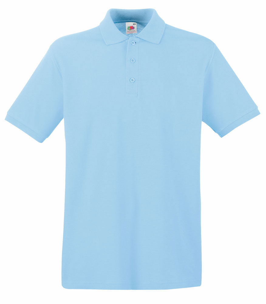 213530-EC Majica FOL Polo Premium KR 180g plava Sky blue M P36